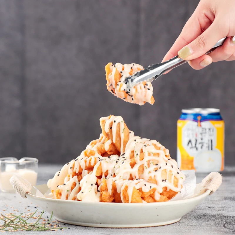 Hot Sale Asian Style Flavor 1kg Fried Chicken Sauce Restaurant Use Yogurt Cheese Sauce