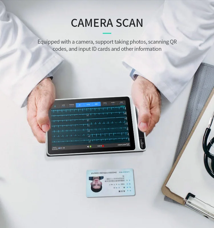 LEPU Portable EKG Machine ECG Machine with Analyzer 12 channel