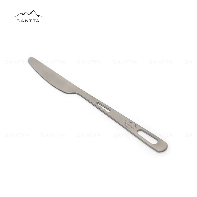 SANTTA Super Light Healthy Titanium Knife for Outdoor Use