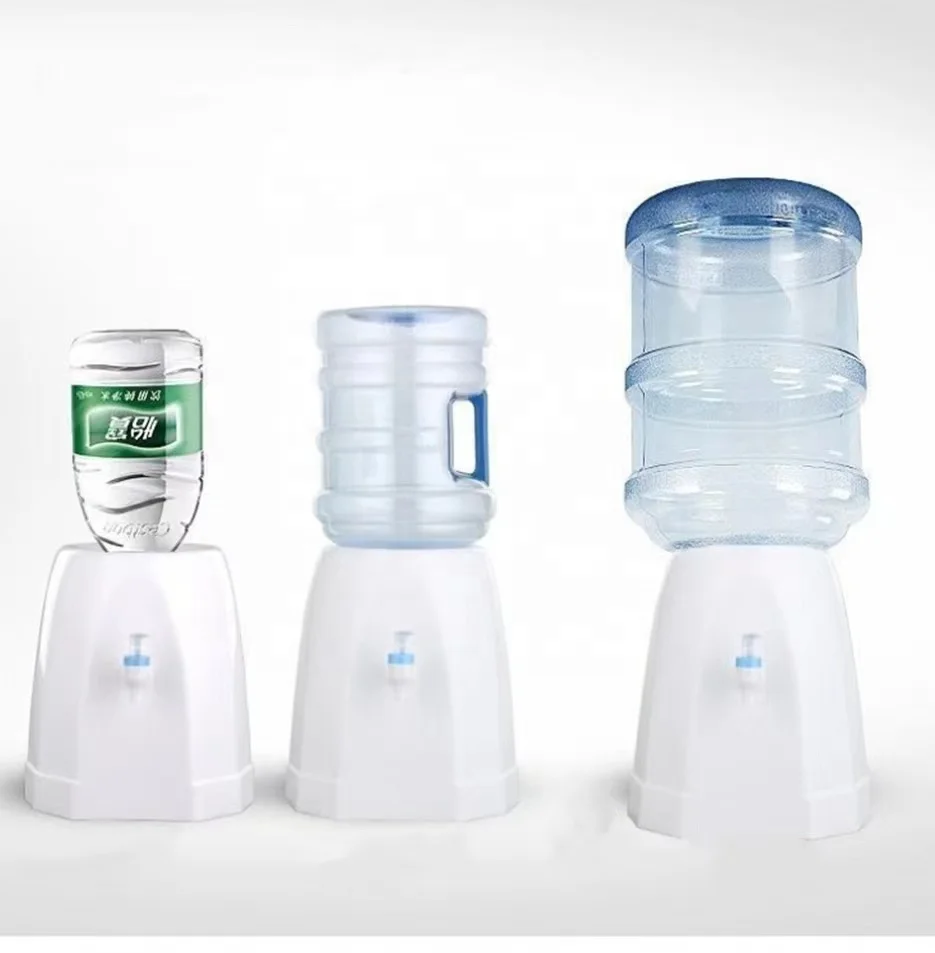 New Type Table Top Kids Warm Water Non Electric No Electricity Mini Water Dispenser Hot And Cold Water Dispenser Desktop Plastic