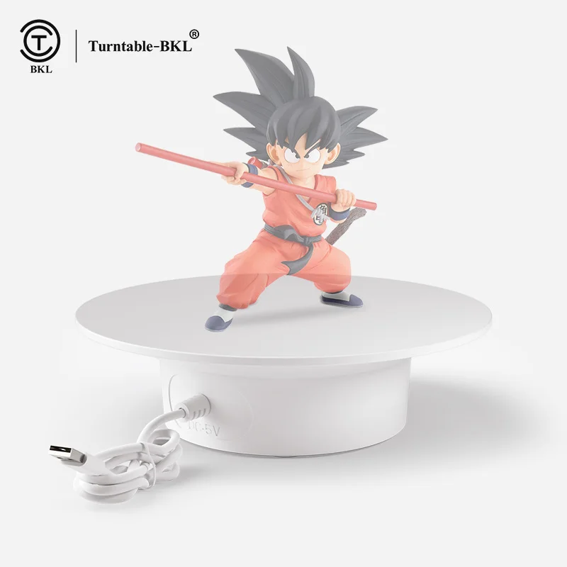 New quality Size 15cm 20CM with 360 Degree USB Electric Rotating  platform Mini Turntable Display Stand  Photography turntable