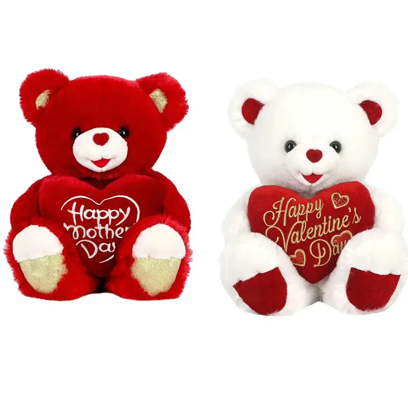 Мягкая плюшевая Мишка с подарком на День Святого Валентина