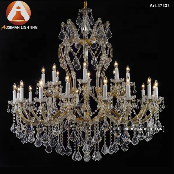 25 Light Maria Theresa Hanging Lamp Chandelier Crystal