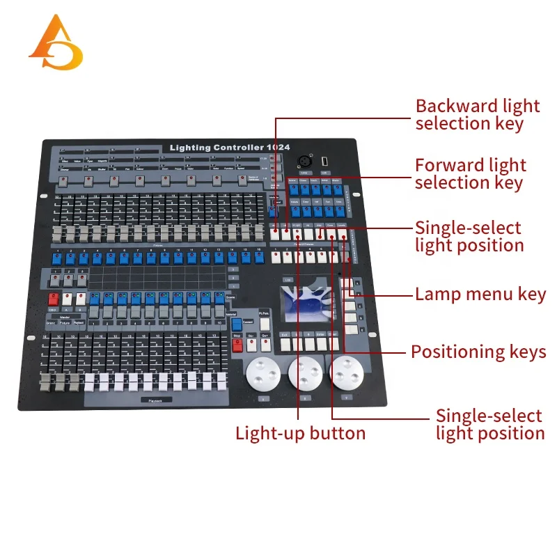 light controller console dmx 512 computer light controller for ktv bar disco stage