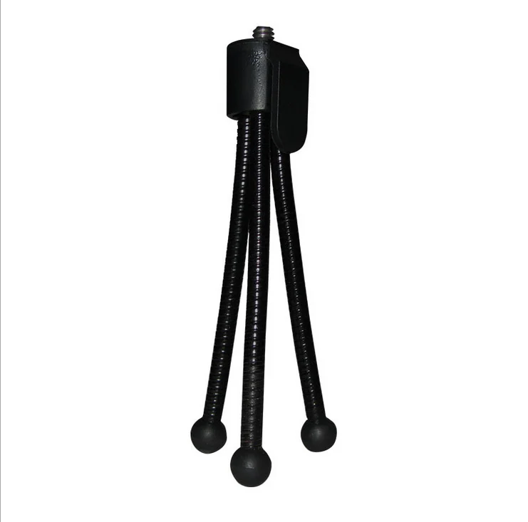 camera mobile  light supporting stand  flexible tube mini tripod with 1/4 screw