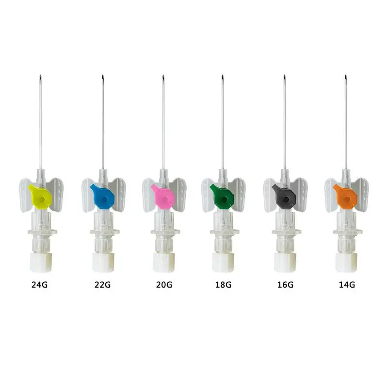 Iv Cannula China Disposable 24G Butterfly Type Iv Cannula Catheter Iv With Wing