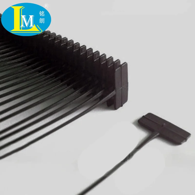 Высокое качество QI Стандартный с фокусным расстоянием 25 мм pp держатель для бирки с замком застежкой шпильки и безопасные булавки пластиковая этикетка pin-код