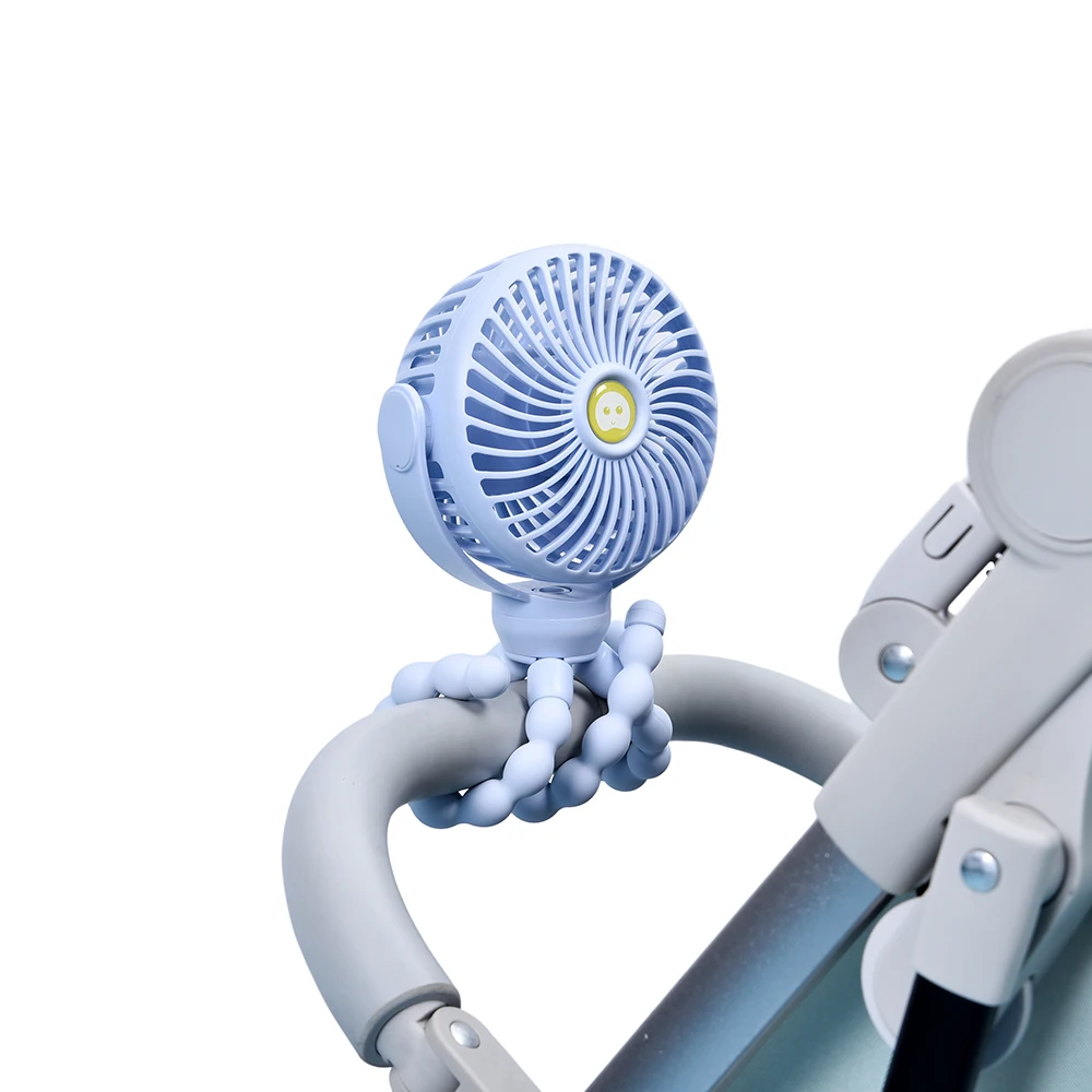 Fan Factory 360 Degree Circular Rotation Fan 2024 Mini Portable Desktop USB Battery Charger Portable Fan