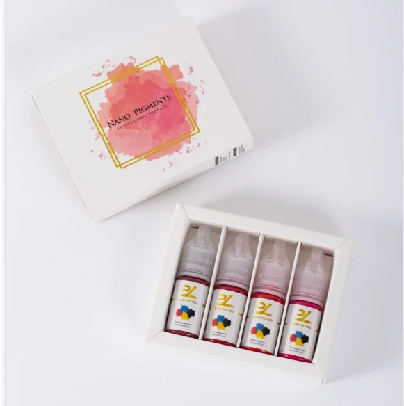 Easy Tattoo Permanent Makeup Best Tattoo Ink Set Liquid Pigment Organic Microblading Pigments Microblading Cosmetic Tattoo Ink