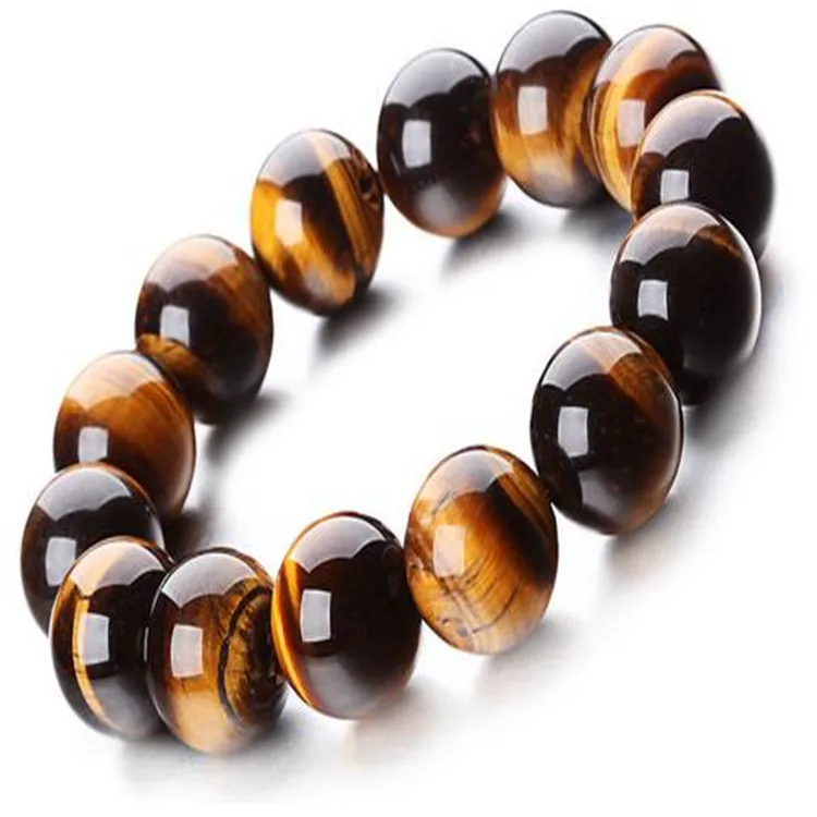 Natural stone Tiger Eye beads bracelets for Men and Women Grade AB+ Natural Gemstone crystal Beads Bracelet 4/6/8/10/12/14MM
