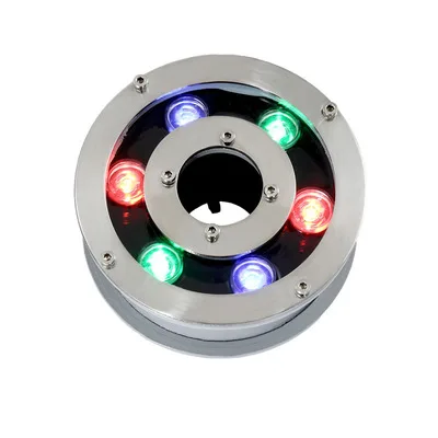 LED Fountain Light 6W 9W 12W AC12V 24V Fountains Waterproof IP68 Pool Light