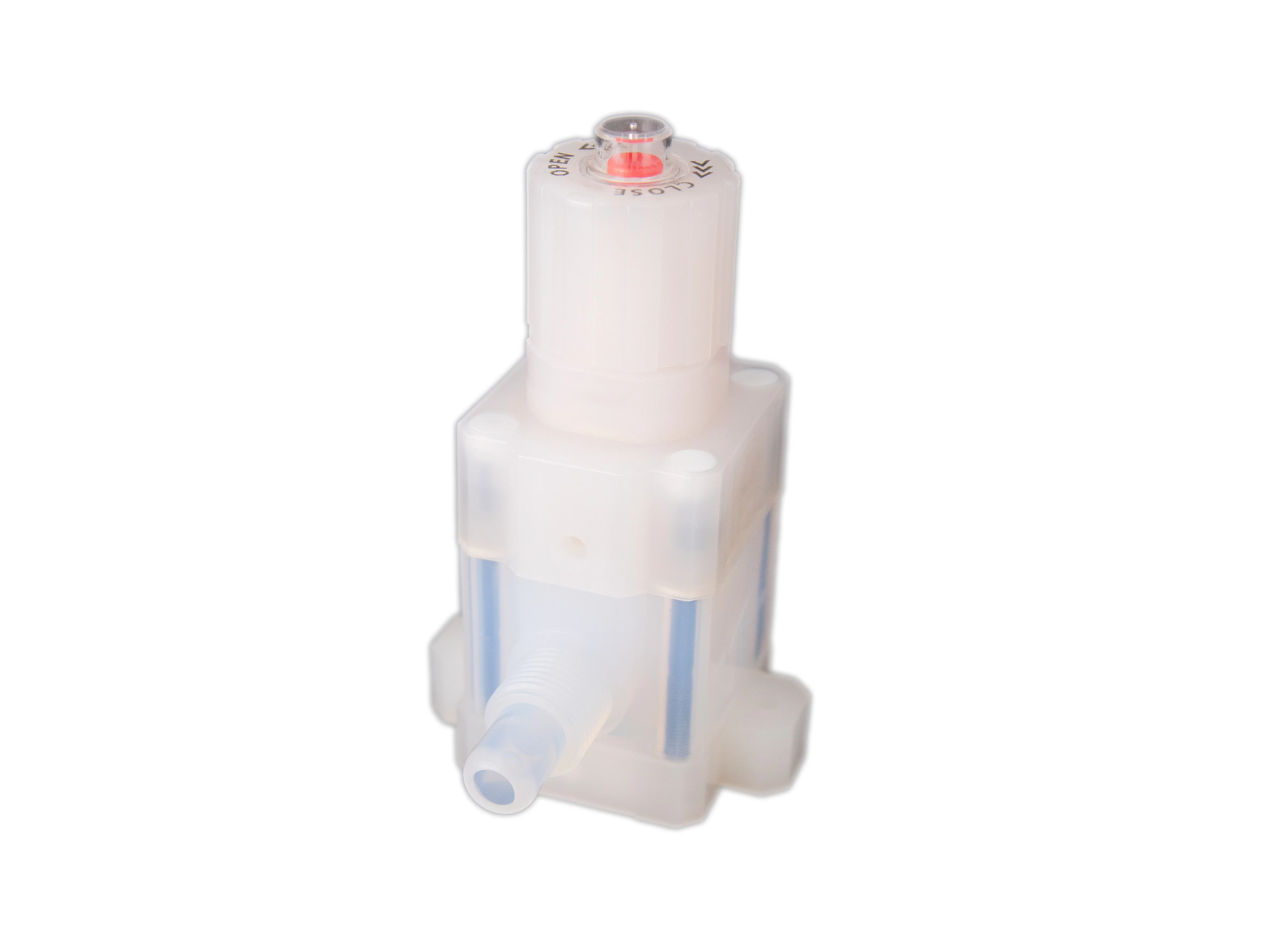 1/4 высокой чистоты в PFA тип вставки Тип шарика пневматический мембранный клапан регулирования потока