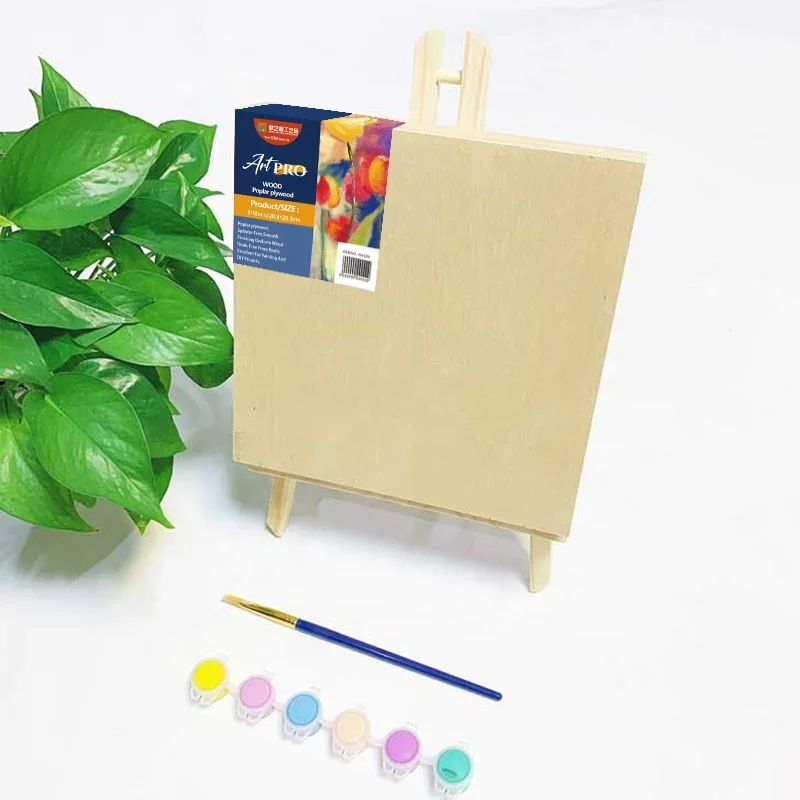 Art Supply Birch Wood Paint Pouring Panel Boards, Galleryartist Depth Wooden Wall Canvases - Painting Mixed-Media Craft, Acrylic