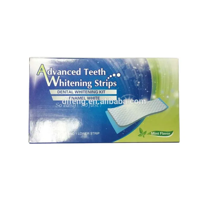 Professional big manufacturers wholesale non peroxide teeth whitening strips for home use