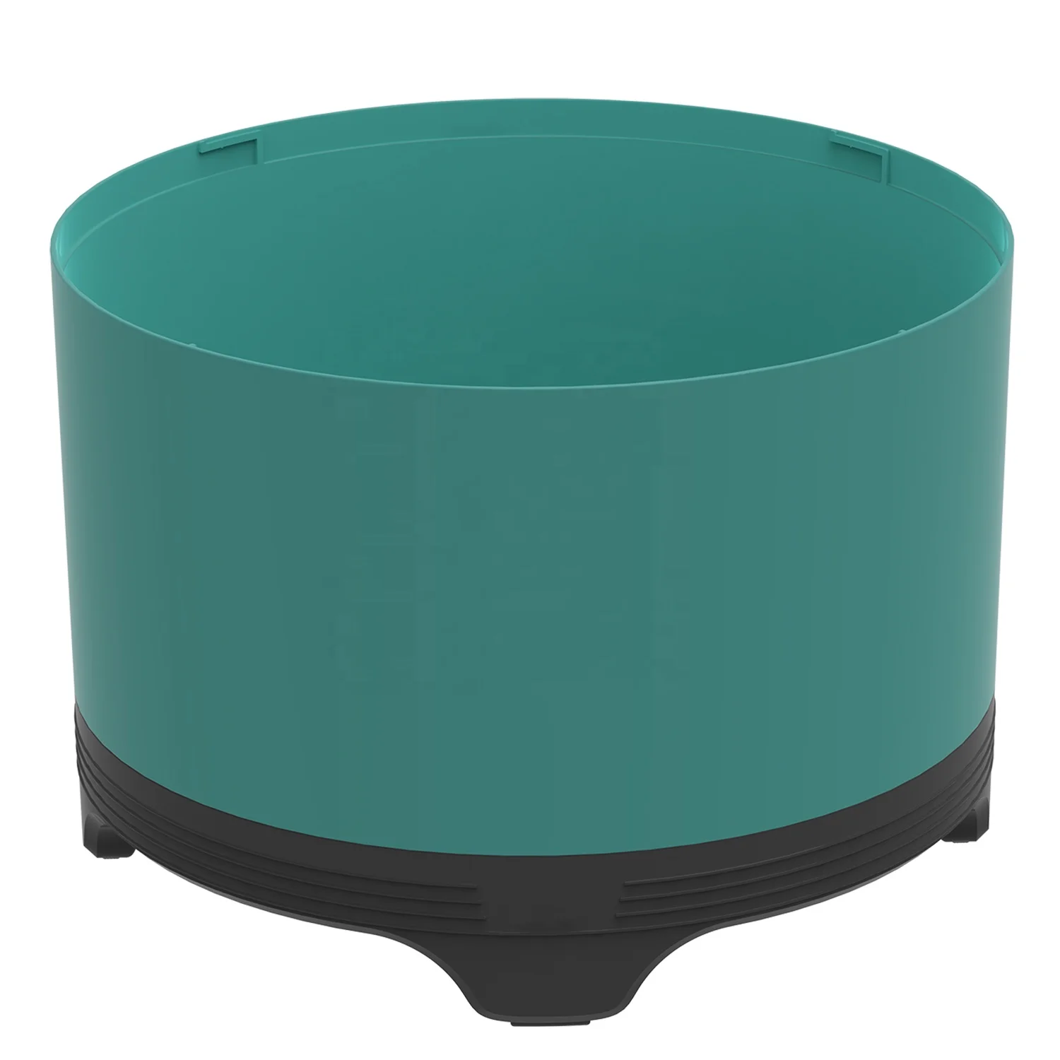 Custom Home Garden Flowers Succulents Plant Container Seed Starting Pots 9.8 Inch Indoor Outdoor Plastic Planter Pots With Stand