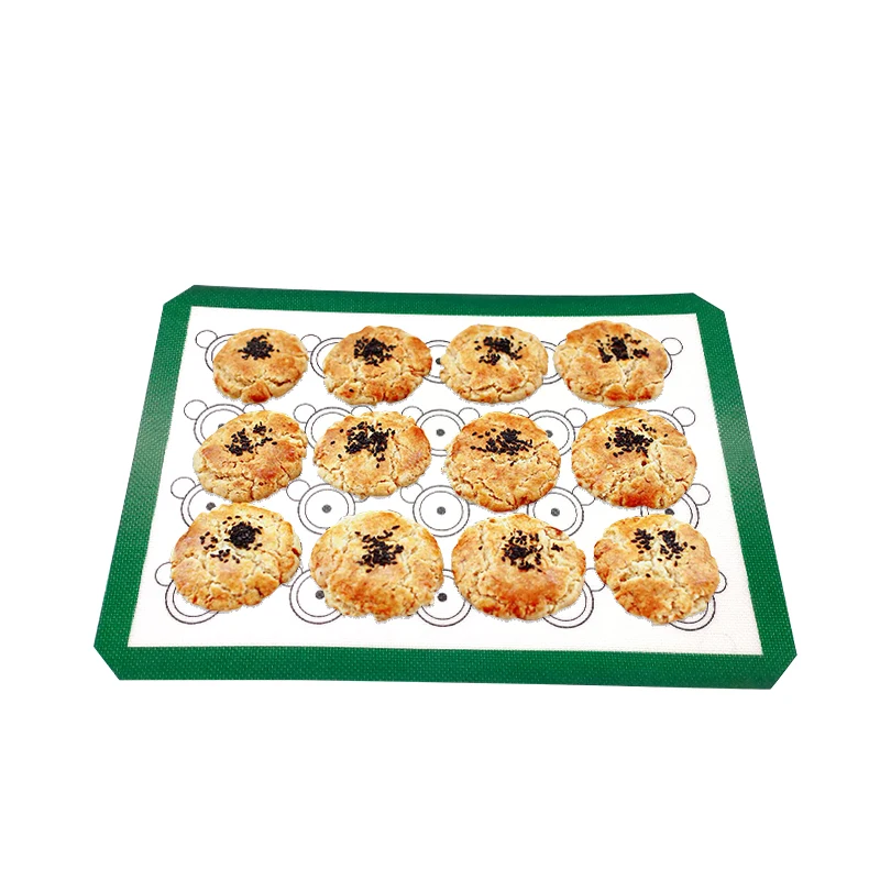 BPA free Silicone Baking Mat Heat Resistant Cookie Mats Macaron Liner Sheets