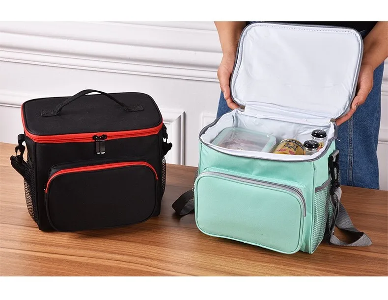Quick Shipping Custom  Hot Cooler bag Insulation Thermal lunch bag Sac Suitcase