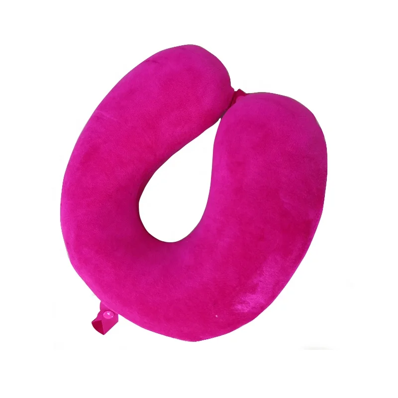 four seasons car neck head rest pillow 3D memory neck massage pillow u neck foam pillow