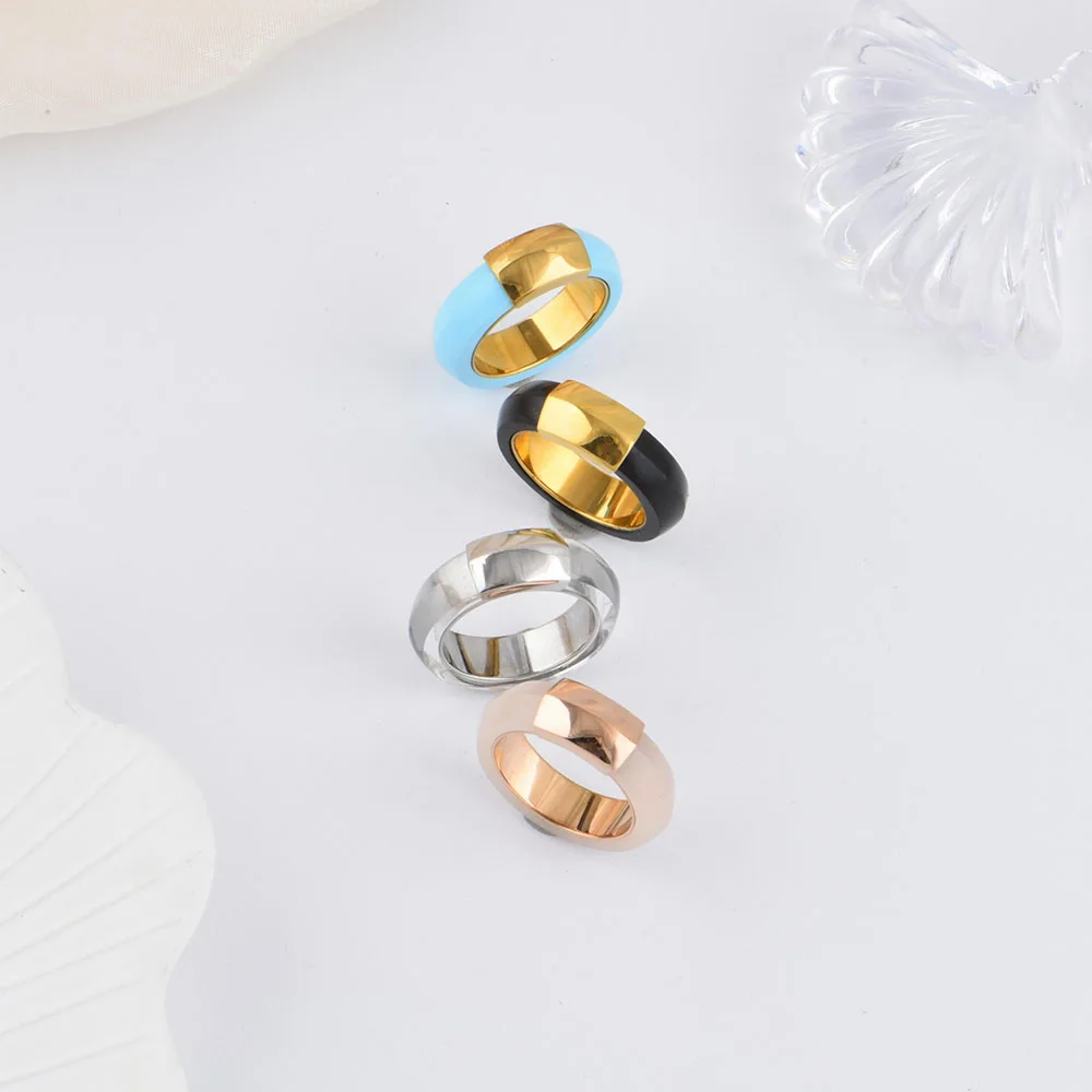 Johnson Gems Designer Brand High-end Jewelry Classic Fashion Ring Love Men And Women Couple 18k Gold Ring Jewelry Wholesale