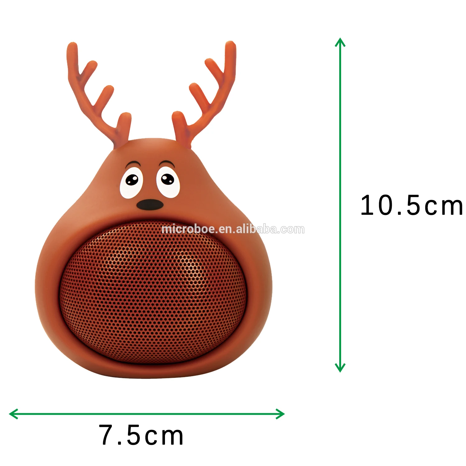 
EN71 Certificated China Portable Speakers Audio System Sound with TWS Christmas Reindeer 