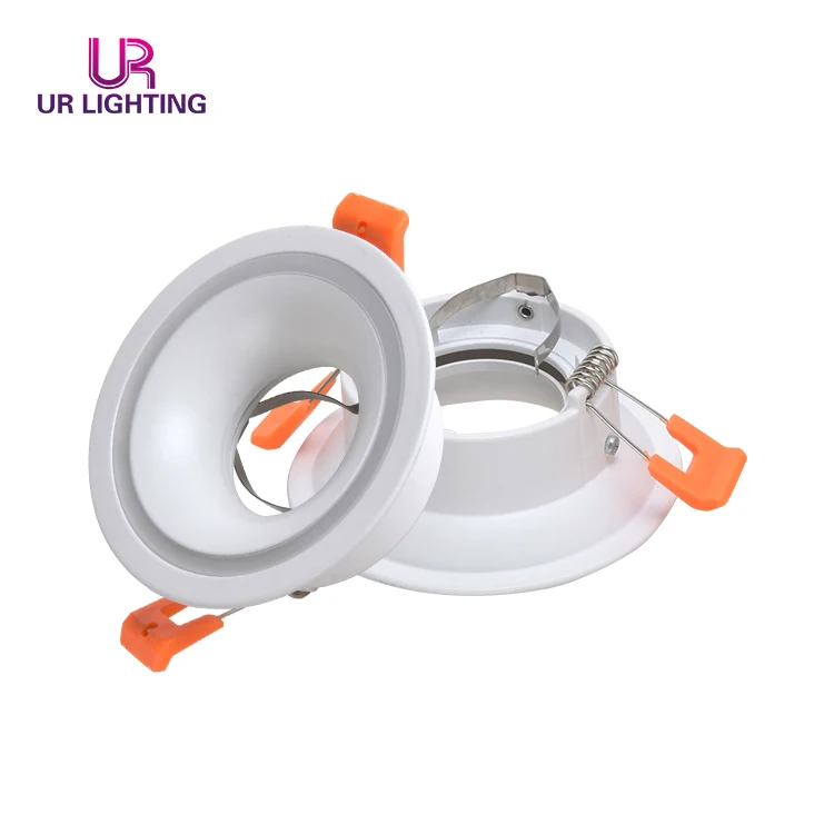 
Guangdong white black round home office GU10 fixture led spotlight housing 