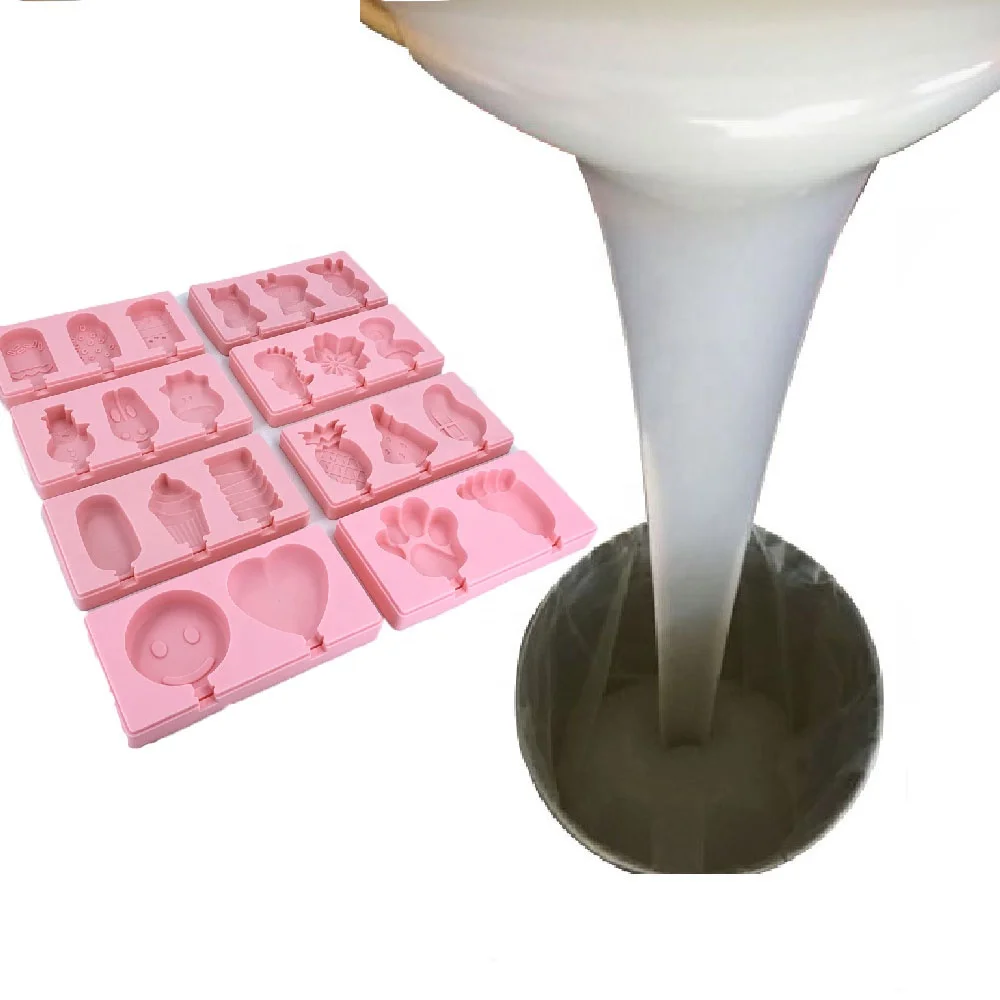 Food grade liquid silicon for Chocolate molds silicone gel for cake baking molding rtv silicone