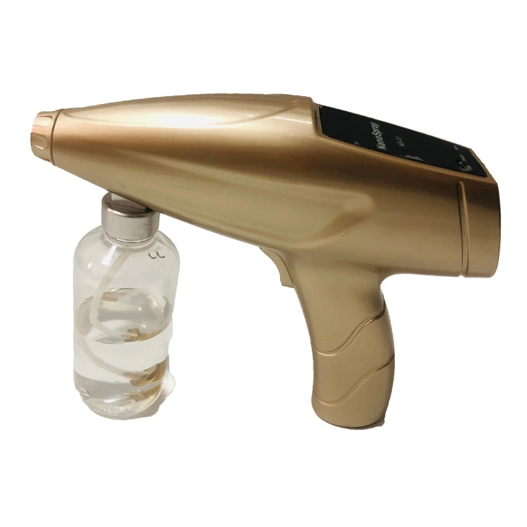 
2021 Amazon Hot Selling Blu Ray Wireless Nano Steam Gun Electric Disinfection Nano Spray Gun 