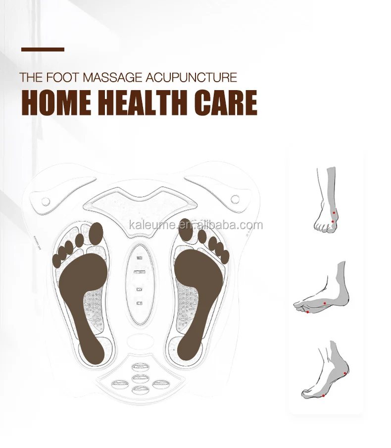 
Health Care Health Protection Instrument Heat Acupuncture Therapy Flat Foot Massager 