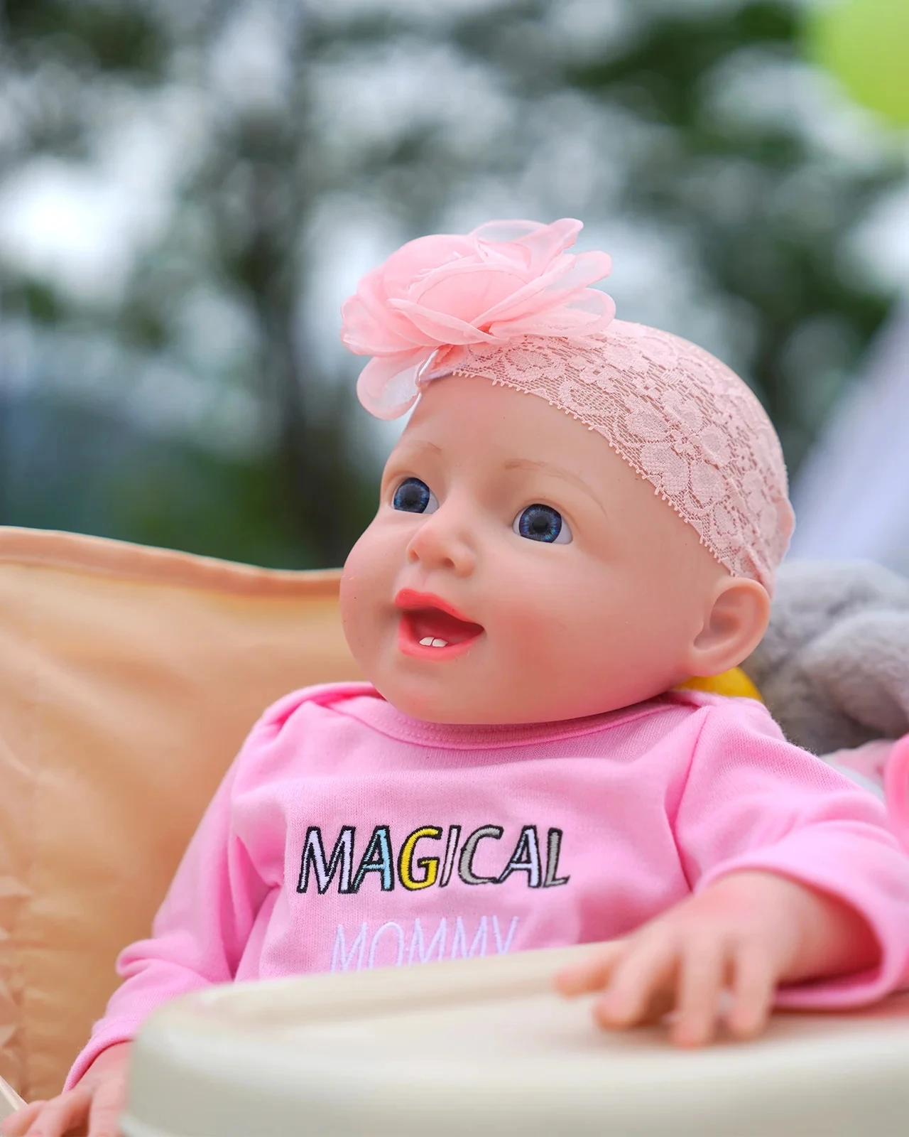 18 дюймов ручной работы bebe сплошные силиконовые куклы реборн милые для