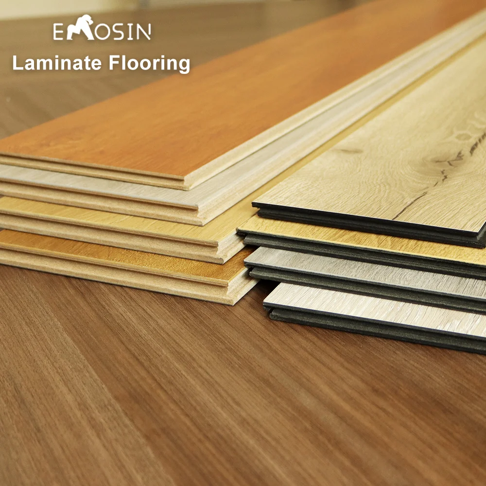 2023 ac4 5mm 8mm 12mm hdf oak wood marble white laminated flooring tiles