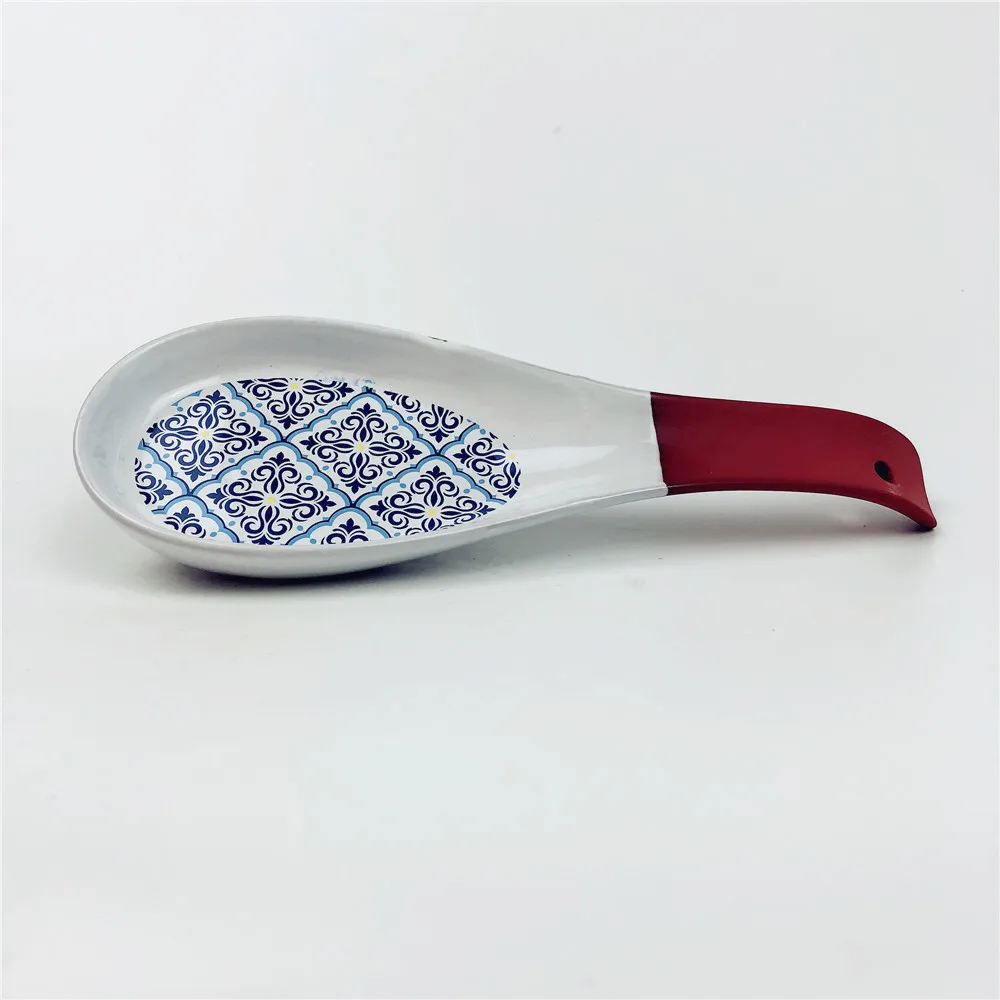 Exports of Foreign Trade Ceramic Serving Soup Spoon Holder