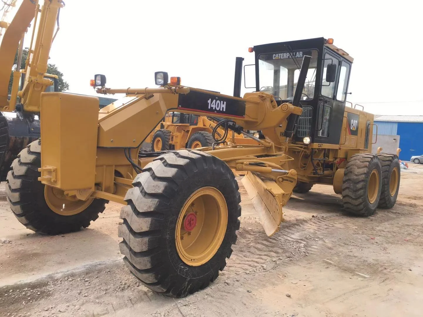  Б/у автогрейдер 140h на продажу грейдер 140k komatsu
