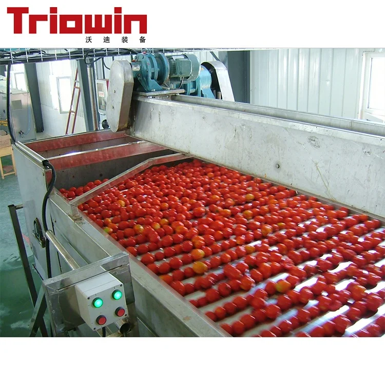 High quality full automatic tomato concentrate paste production machine processing plant  price for sale china