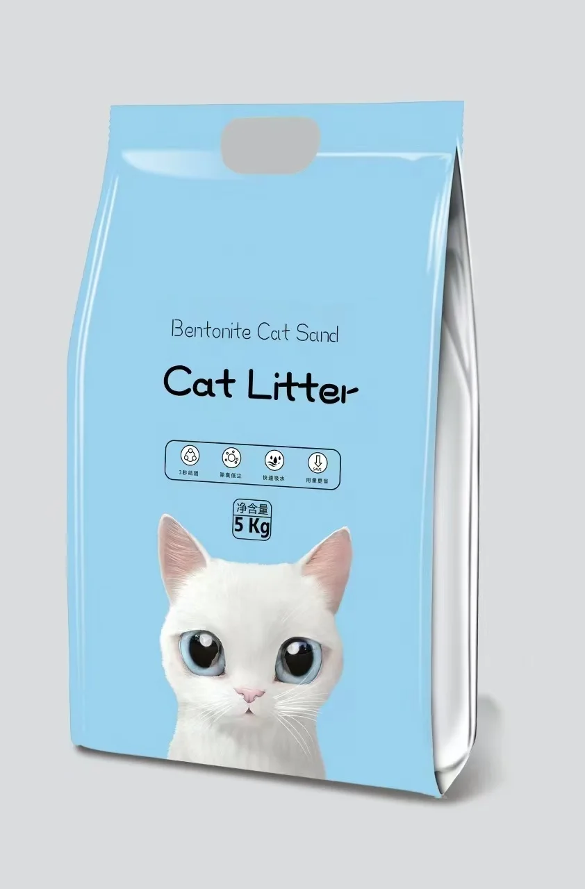 High quality cheap bentonite cat litter water absorption deodorization