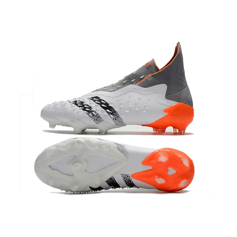 New Indoor Football Boots Waterproof Non-Slip High Ankle Training Sneakers Football Boots For Sale