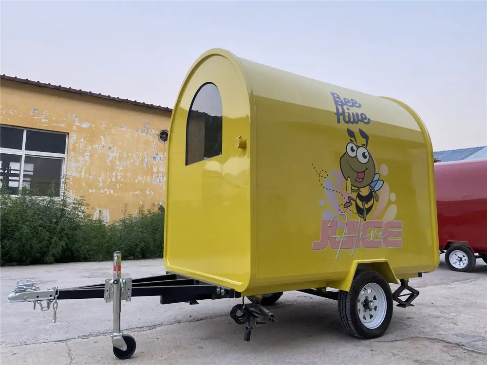 Customized Mobile Kitchen Trailers Beverage Concession Food Truck