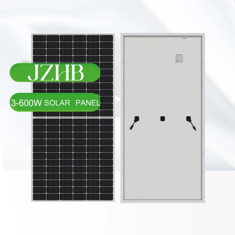 Solar Panel 450W 500W 550W 600W Mono Half Cell Photovoltaic Panels PV Module Price