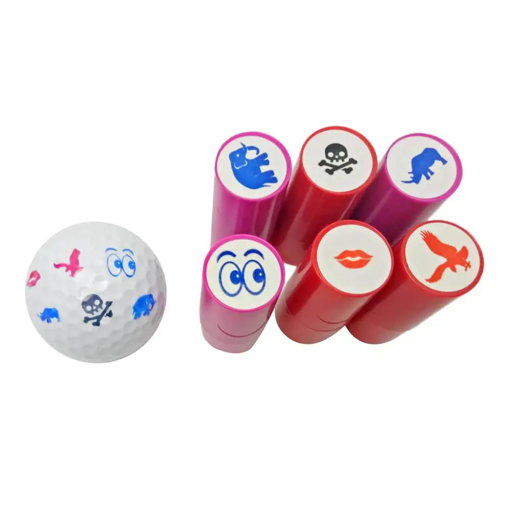 Factory price can be customized Colorfast Quick-Dry Golf Ball Stamp Stamper Marker Impression Seal Gift