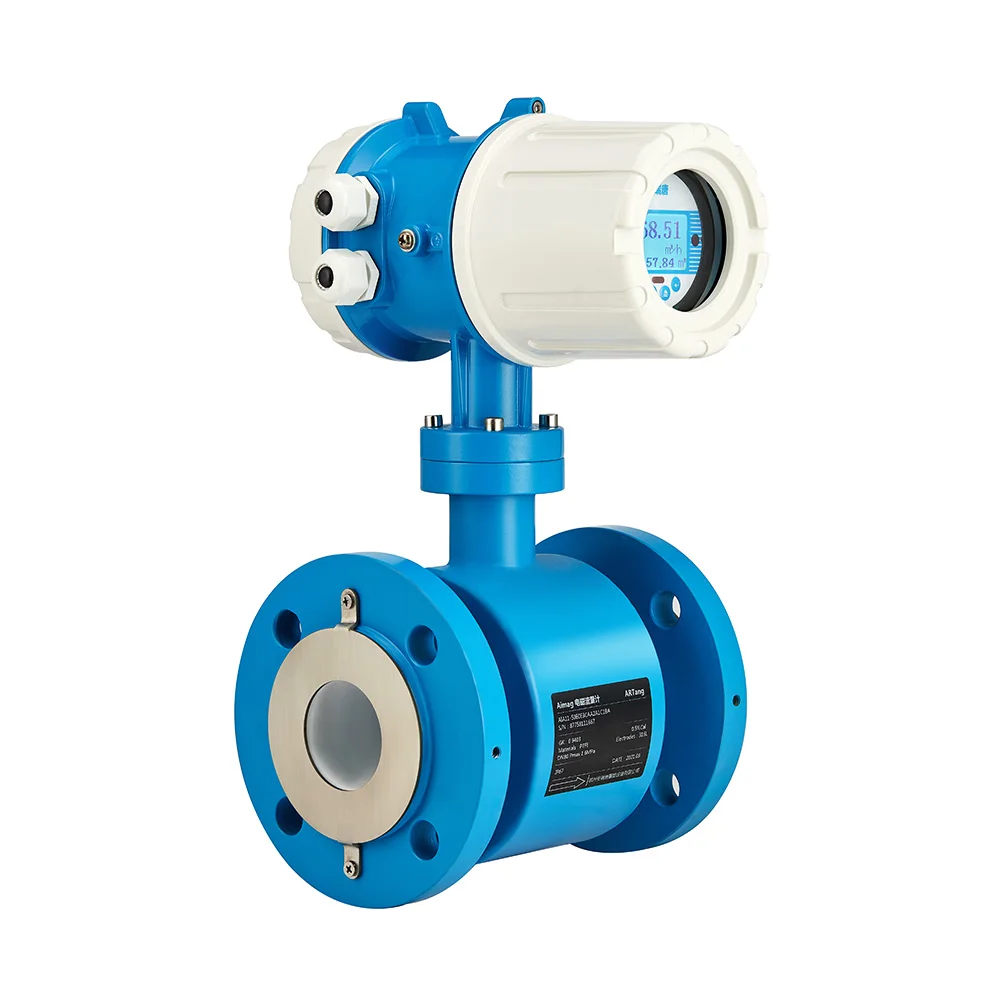 Top 10 Manufacturer DN40 electromagnetic flow meter supplier price magnetic flow transmitter