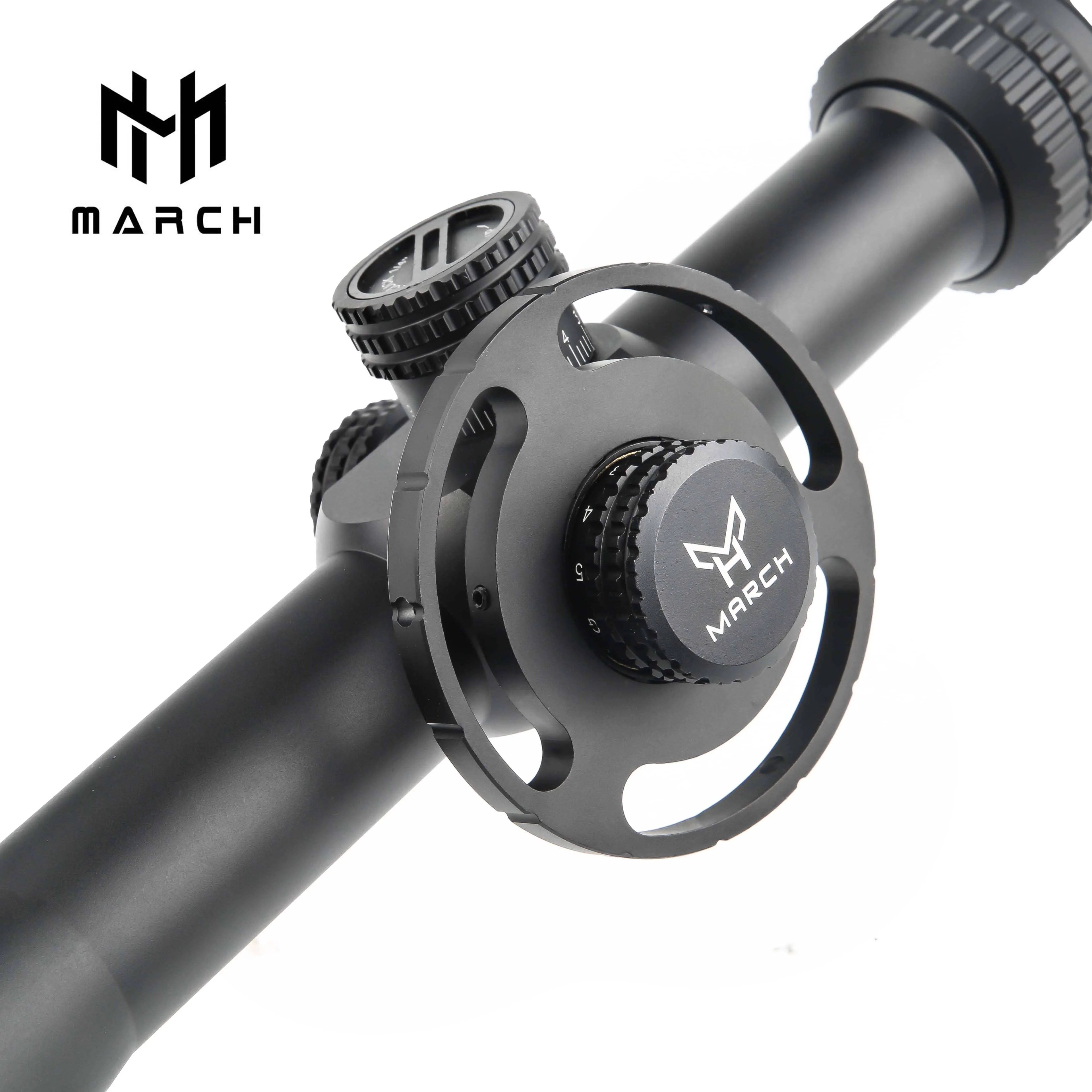 MARCH SK 5-25X50 FFP IR Illumination Hunting Scope Affordable FFP Scope Etched Glass Reticle Big Angle Scopes & Accessories