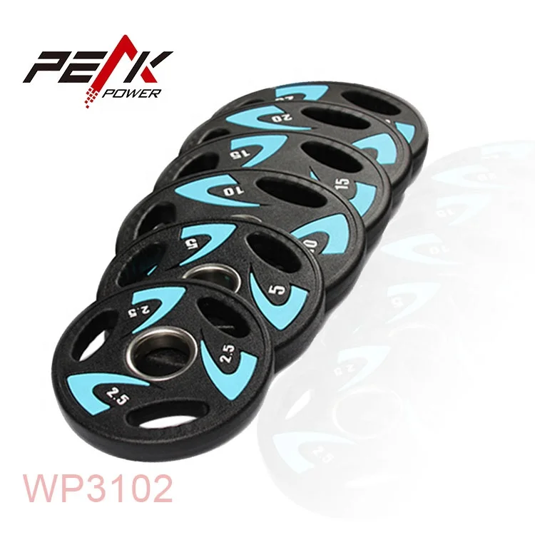 Полиуретановая пластина для тяжелой атлетики PeakPower PU 2 5 ~ 25 кг 3