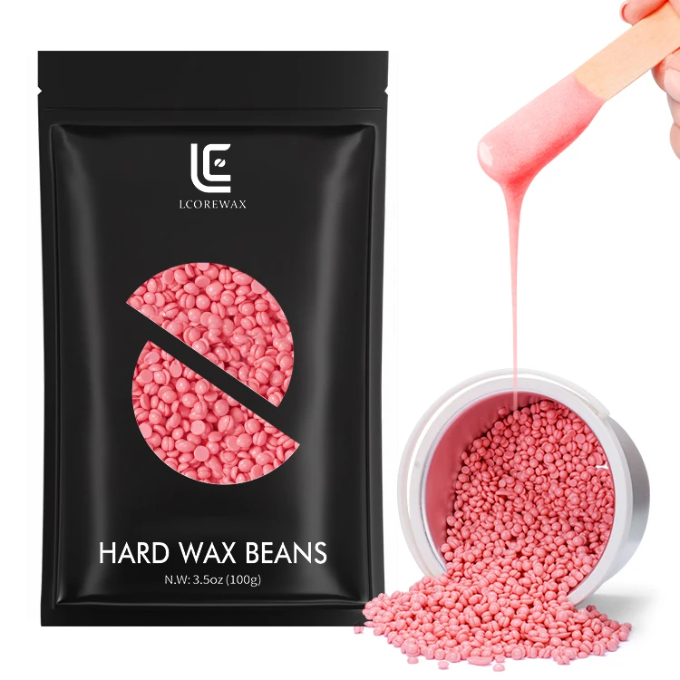 Lcorewax 2020 New Product Hair Removal Hard Wax 1kg/bag Beads Depilatory