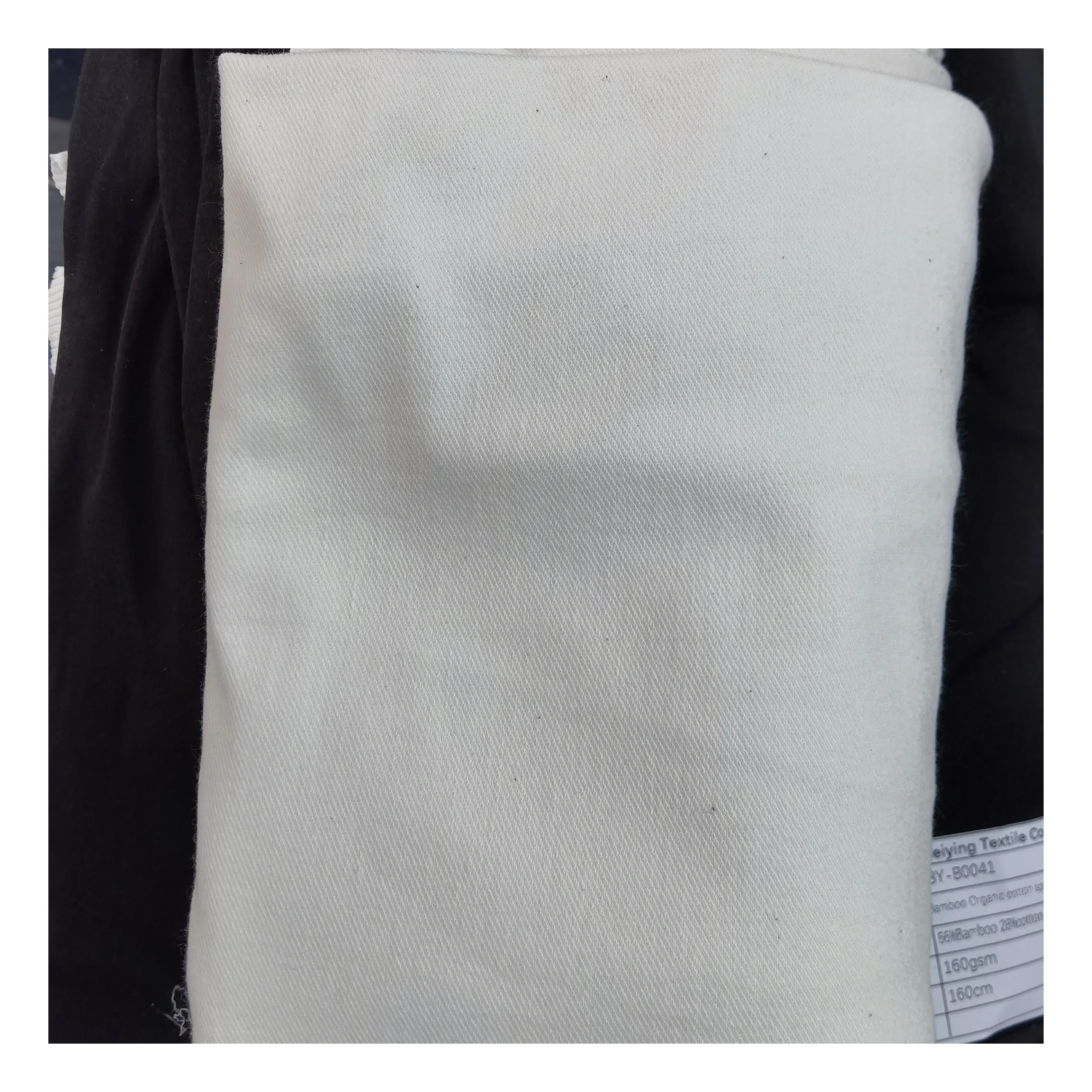 Sustainable Bamboo COTTON SPANDEX French terry fabric for baby hoodie fabric