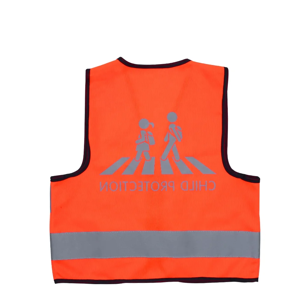 Fonirra пользовательский детский жилет hivis безопасность высокой видимости школьные детские жилеты безопасный светоотражающий жилет
