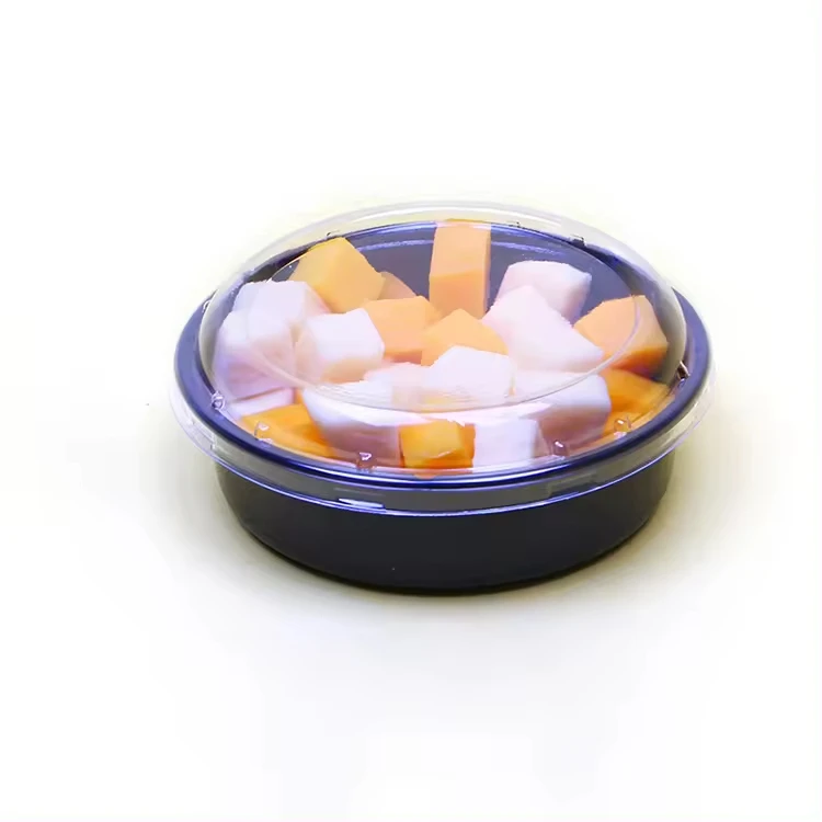 Best Seller Plastic Disposable Lunch Box Plastic Snack Cake Packing Box Plastic Food Packing Box With Food