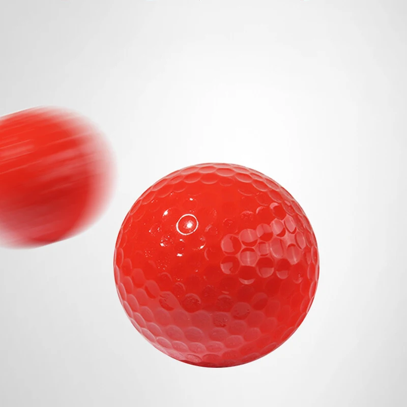 Factory direct colorful golf practice biodegradable balls driving range golf balls