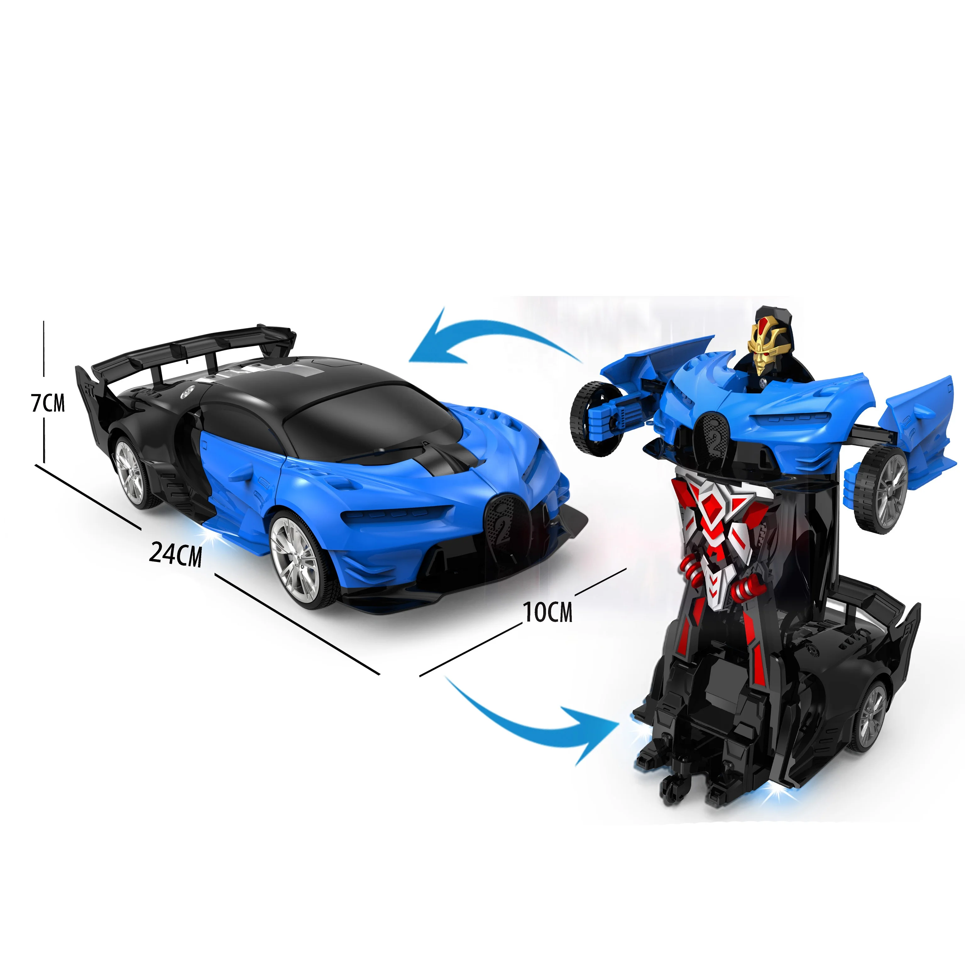 Jimei hot selling radio control transformers toys power motor easy to play cheap realistic rc car transformer for kids