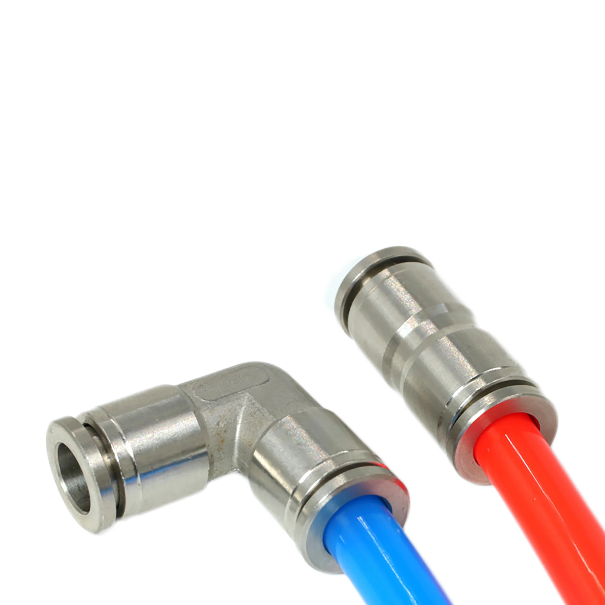 Nickel Plated Copper Metal Connector 6/8/10/12/14/16mm Pneumatic Air Hose Fitting Quick Plug Coupling