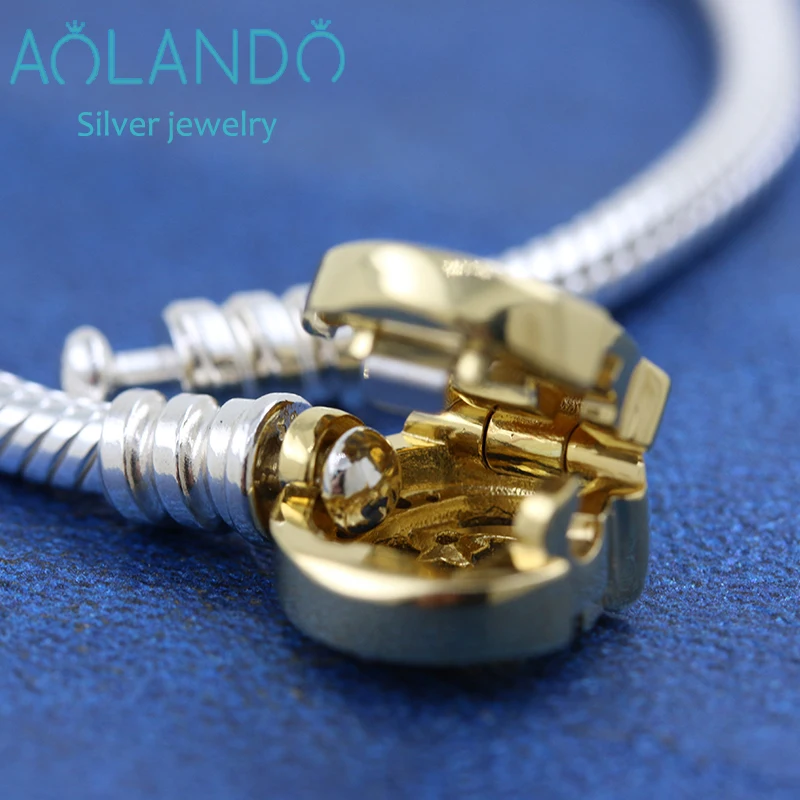 2022 Luxury Charm S925 Silver Meteor Chain Buckle Snake Bone Bracelet Diy Jewelry For Women Christmas Gift For Beads