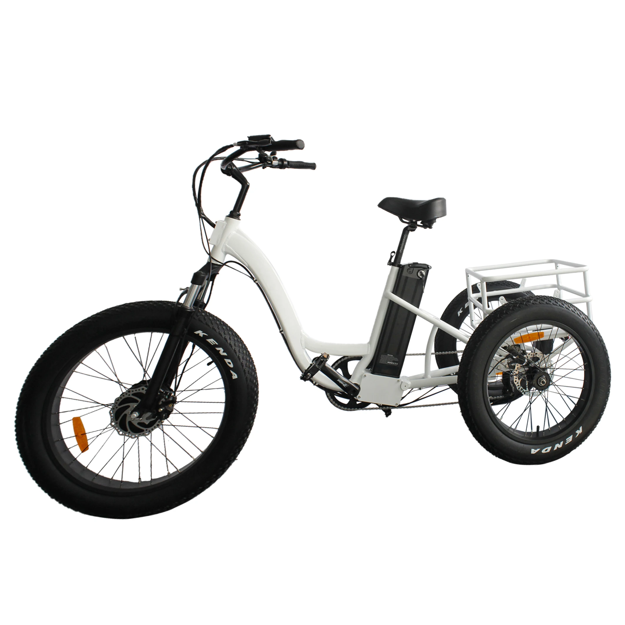 Ristar fat tire 3 wheel electric bicycle with best quality and low price